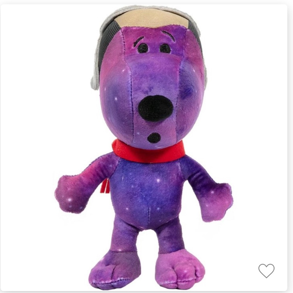 NIP 7.5” Space Snoopy Plush